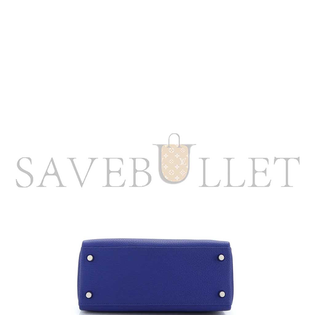 HERMÈS MASTER  KELLY 25 TOGO WITH PALLADIUM HARDWARE 25 (25*17*7cm)